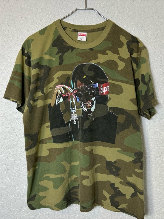 Supreme Other - SUPREME SS19 Short Sleeve Creeper Tee Woodland Camo